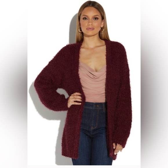 Love Tree Sweaters - NWOT Love Tree Eyelash Cardigan